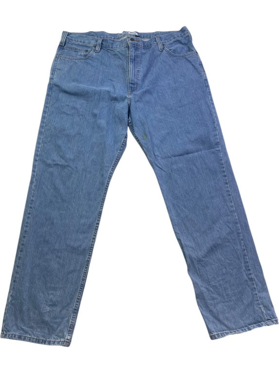 CARHARTT JEANS WASHED BLUE MALE PRE OWNED XXL