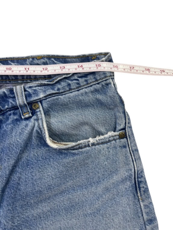 CARHARTT ΤΖΙΝ ΠΑΝΤΕΛΟΝΙ WORKWEAR WASHED BLUE ΑΝΤΡΙΚΟ PRE OWNED S