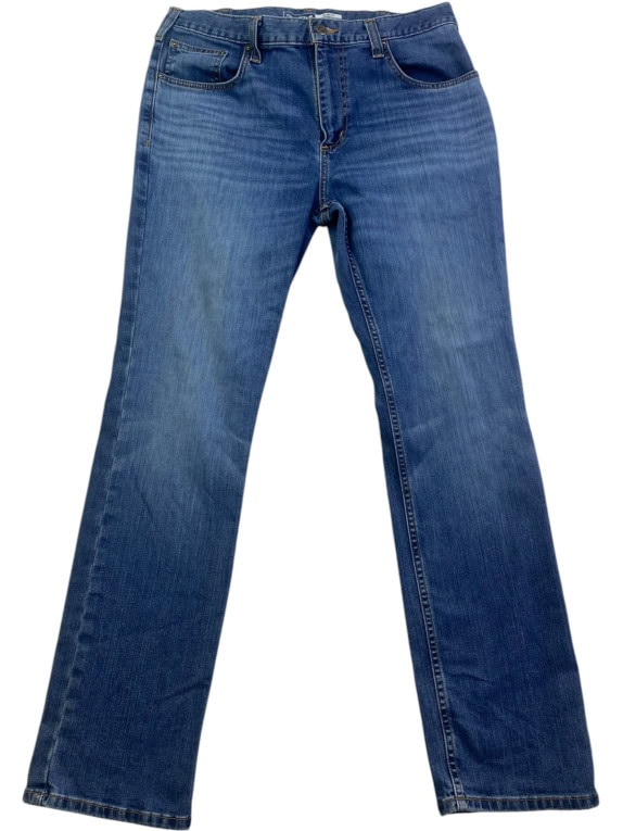 CARHARTT ΤΖΙΝ ΠΑΝΤΕΛΟΝΙ WORKWEAR WASHED BLUE ΑΝΤΡΙΚΟ PRE OWNED L