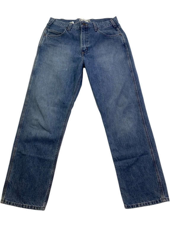 CARHARTT JEANS WORKWEAR WASHED BLUE MEN PRE OWNED M
