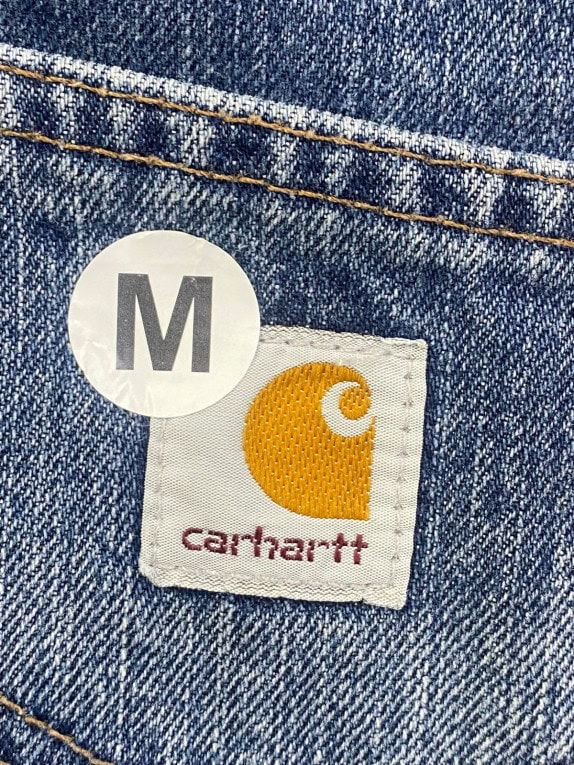 CARHARTT JEANS WORKWEAR WASHED BLUE MEN PRE OWNED M
