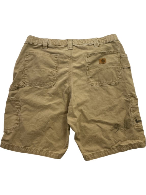 CARHARTT BERMUDA CARGO WORKWEAR BEIGE UOMO PRE OWNED XL