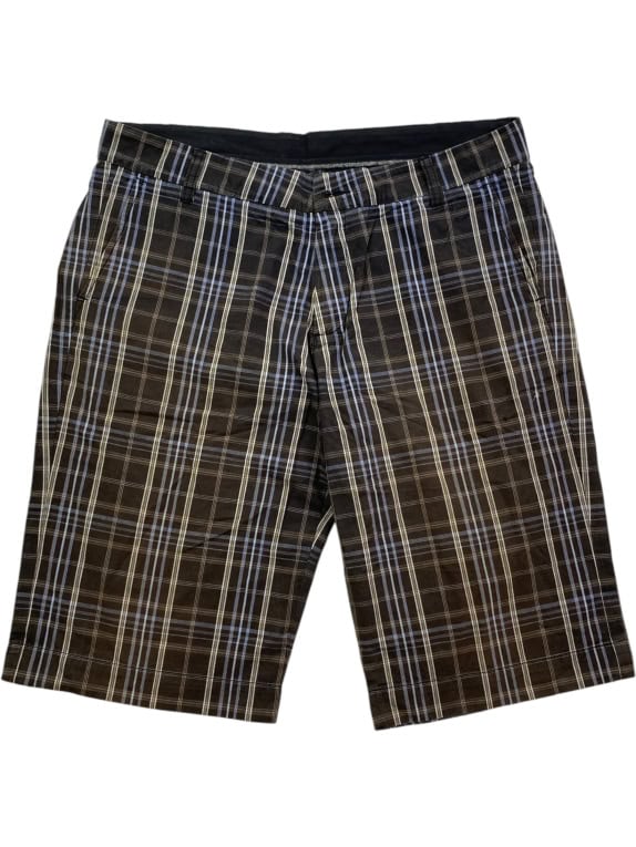 CARHARTT ΒΕΡΜΟΥΔΑ "DAPHNE" CHECKED PATTERN ΚΑΦΕ/ΜΠΛΕ ΓΥΝΑΙΚΕΙΑ LARGE (31)