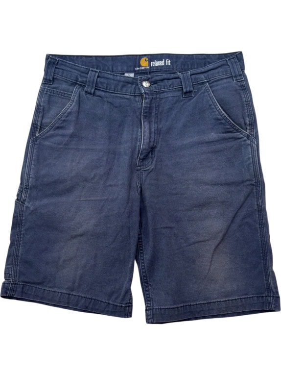 CARHARTT ΒΕΡΜΟΥΔΑ WORKWEAR NAVY ΑΝΤΡΙΚΟ PRE OWNED L