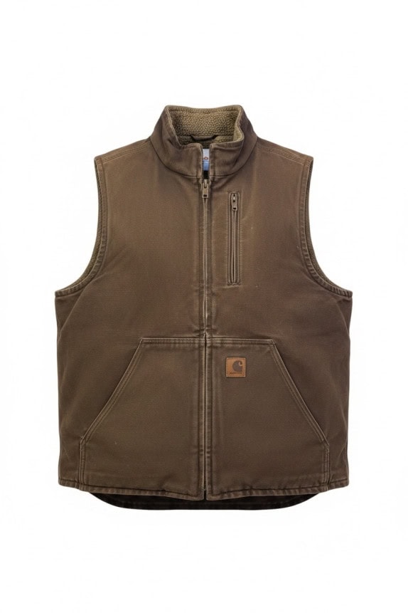 CARHARTT GILET VINTAGE GIACCA UOMO PRE OWNED L