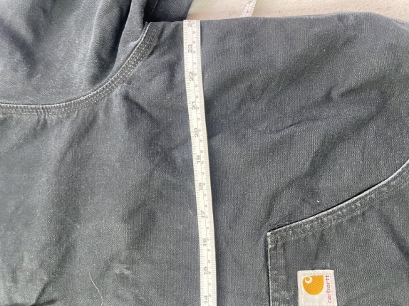 CARHARTT 2008 ZIP HOODIE MINIMAL NERO UOMO PRE OWNED M
