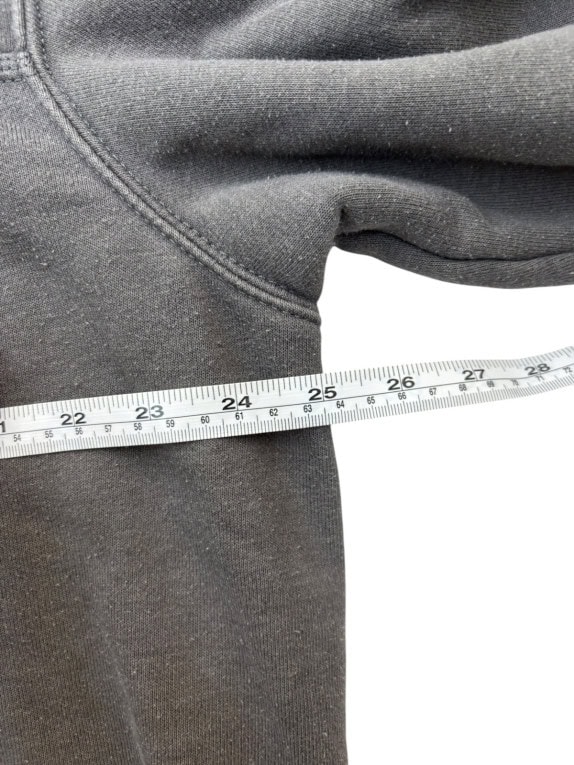 CARHARTT ZIP HOODIE WORKWEAR ΓΚΡΙ ΑΝΤΡΙΚΟ PRE OWNED L