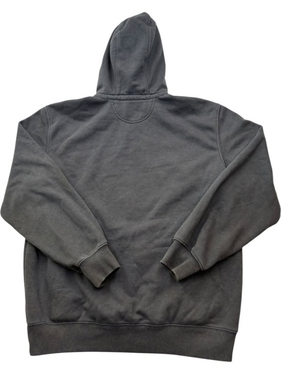 CARHARTT ZIP HOODIE WORKWEAR ΓΚΡΙ ΑΝΤΡΙΚΟ PRE OWNED L