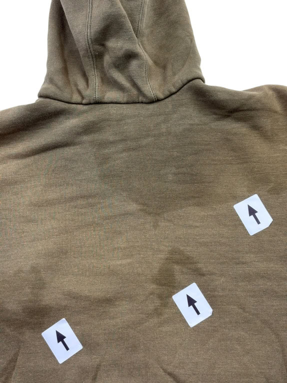 CARHARTT ZIP HOODIE WORKWEAR OLIVE MENS PRE OWNED L
