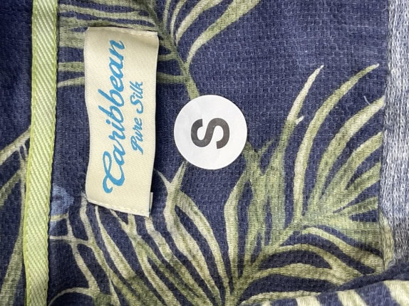 CARIBBEAN ΠΟΥΚΑΜΙΣΟ VINTAGE ΜΠΛΕ ΑΝΤΡΙΚΟ PRE OWNED S