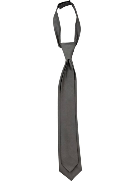 CARLO PIGNATELLI ΓΡΑΒΑΤΑ MINIMAL CHARCOAL ΑΝΤΡΙΚΟ PRE OWNED