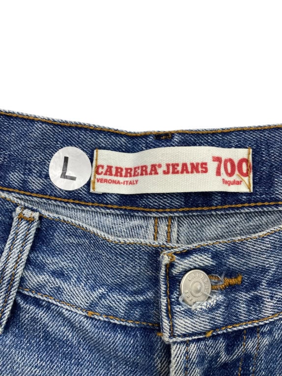 CARRERA JEANS JEANS CLASSICO WASHED BLUE UOMO PRE OWNED L