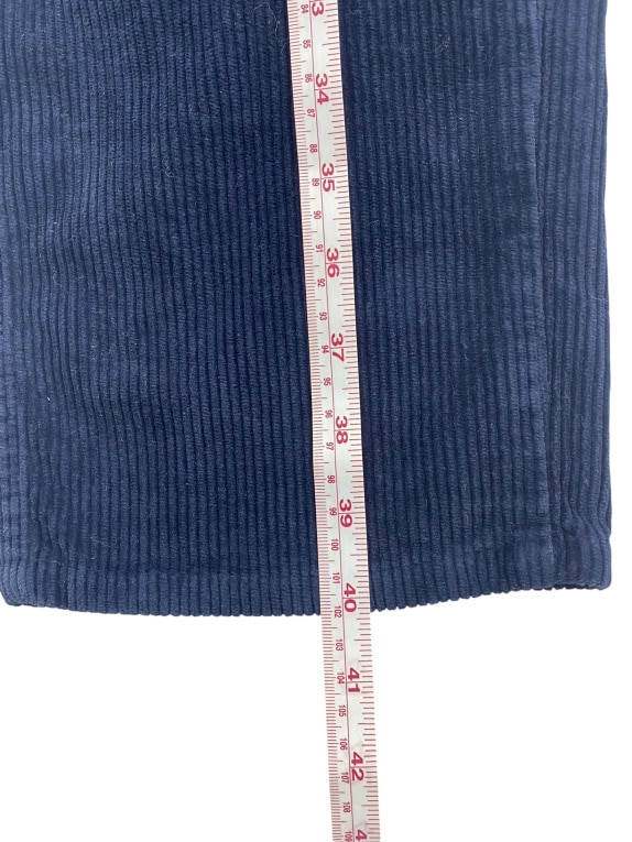 Carrera Pantaloni in velluto a coste Vintage Logo Blu Scuro Unisex XXL