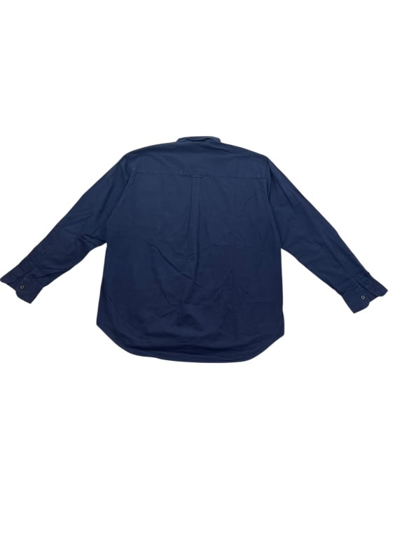 CARRERA CAMICIA IN COTONE BLU DA UOMO XL