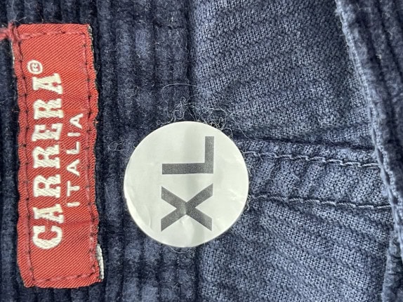 CARRERA ΤΖΙΝ ΜΕ ΕΜΦΑΝΙΣΗ NAVY ΑΝΤΡΙΚΟ PRE OWNED XL