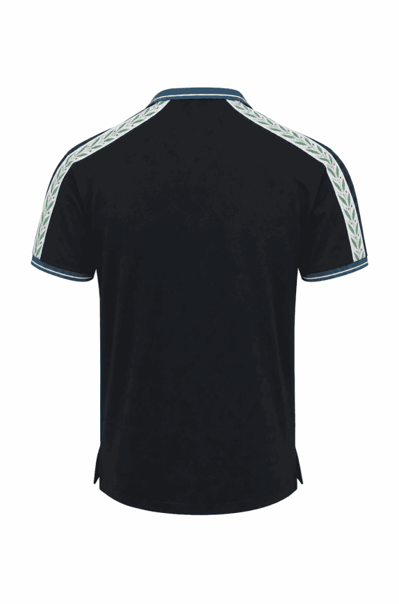 CASABLANCA POLO SHIRT RETRO BLACK ΑΝΤΡΙΚΟ PRE OWNED M/L
