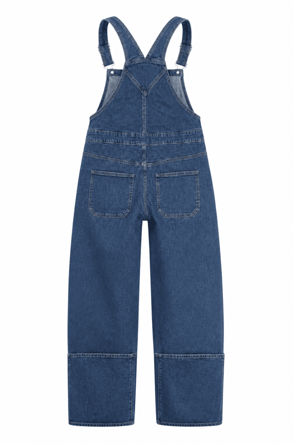 CAT DENIM DENIM ΟΛΟΣΩΜΗ ΦΟΡΜΑ OVERALLS BLUE ΓΥΝΑΙΚΕΙΟ PRE OWNED L