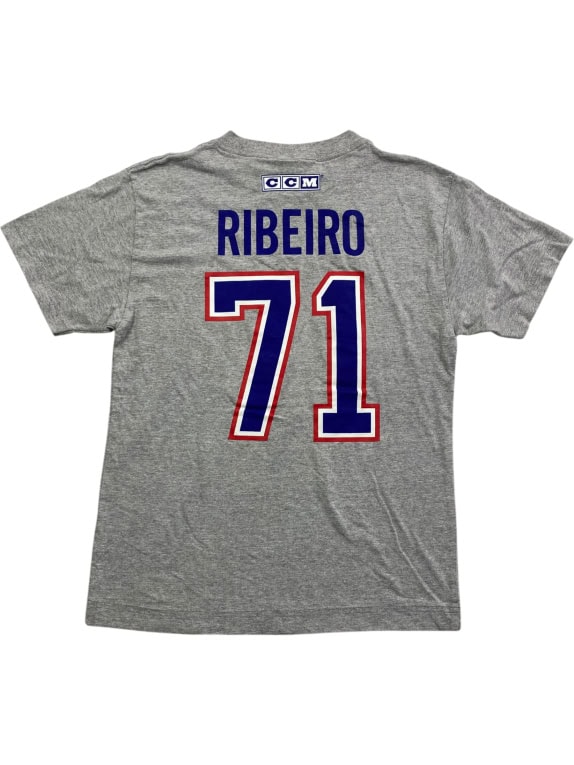 CCM NHL Montreal Canadiens Ribeiro 71 Γκρι T-Shirt M