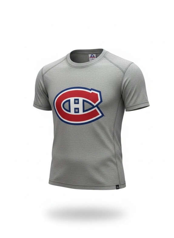 CCM NHL Montreal Canadiens Ribeiro 71 Γκρι T-Shirt M