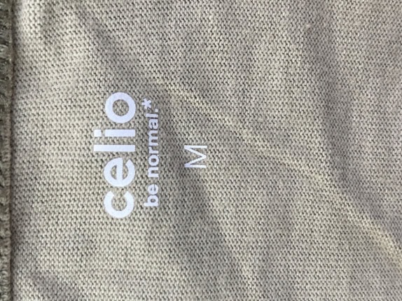 CELIO T SHIRT MINIMAL OLIVA UOMO PRE OWNED M