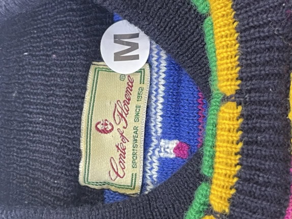 CONTE OF FLORENCE MAGLIONE GRAFICO მრავალCOLORE UOMO PRE OWNED M