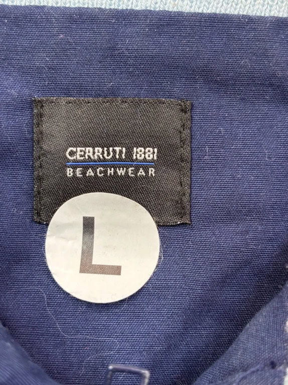 CERRUTI 1881 ΑΜΑΝΙΚΟ ΓΙΛΕΚΟ SPORTSWEAR NAVY ΑΝΤΡΙΚΟ PRE OWNED L