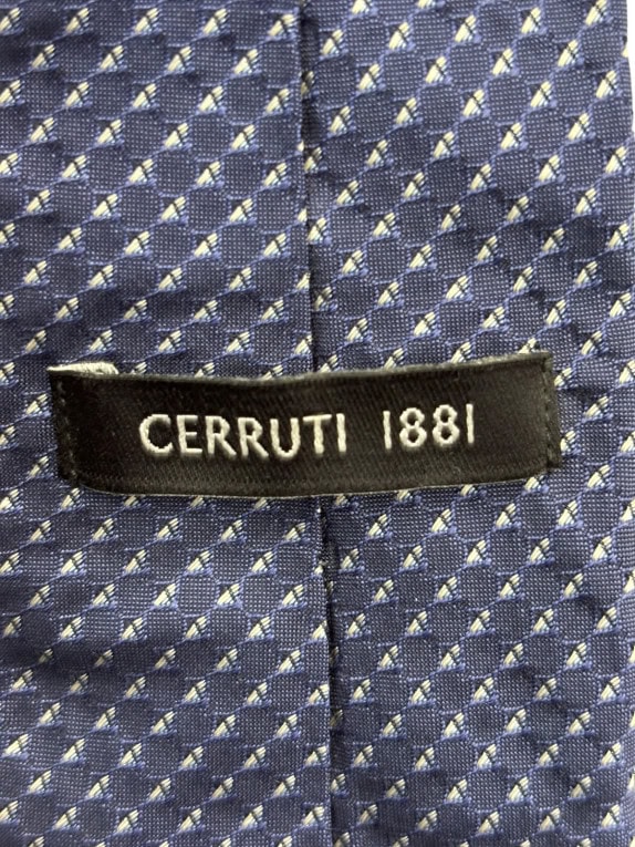 CERRUTI 1881 ΓΡΑΒΑΤΑ ΚΛΑΣΙΚΗ NAVY ΑΝΤΡΙΚΟ PRE OWNED