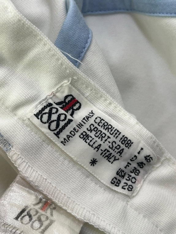 CERRUTI 1881 ΣΟΡΤΣ ΑΘΛΗΤΙΚΟ ΛΕΥΚΟ ΑΝΤΡΙΚΟ PRE OWNED S