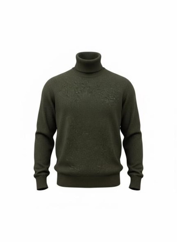 CERRUTI 1881 Ζιβάγκο Πλεκτό Vintage Made in Italy Λάδι Ανδρικό L