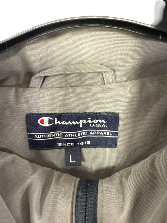 Champion Αντιανεμικό Color Block Γκρι-Ναυτικό, VINTAGE – L