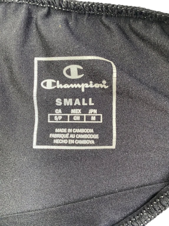 Champion Αθλητικό Κολάν Vintage Logo Μαύρο Γυναικείο S