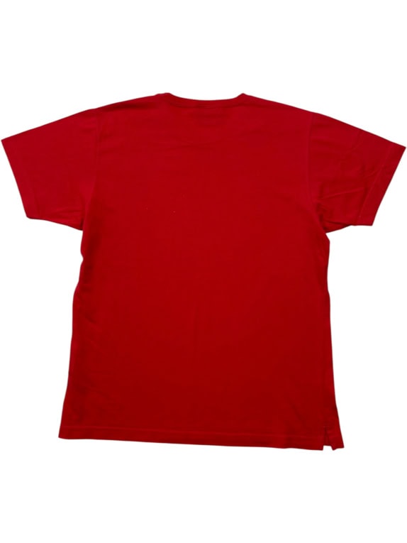 CHAMPION AUTHENTIC T-SHIRT CASUAL ΜΙΚΡΟ ΛΟΓΟΤΥΠΟ ΚΟΚΚΙΝΟ ΑΝΔΡΙΚΟ SMALL