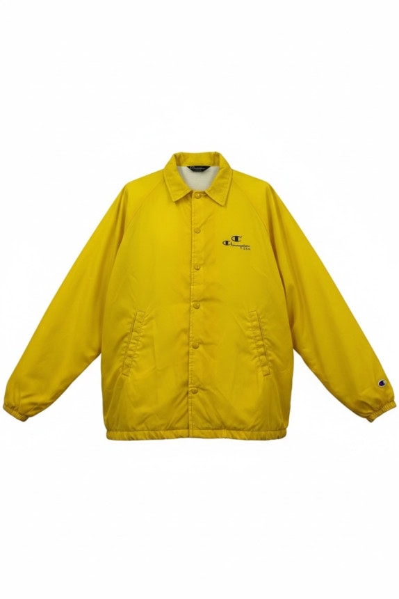 CHAMPION COACH JACKET VINTAGE GIALLO UNISEX PRE OWNED M