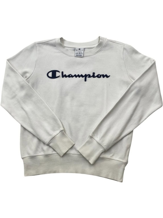 CHAMPION CREWNECK MINIMAL OFF WHITE ΑΝΤΡΙΚΟ PRE OWNED XS