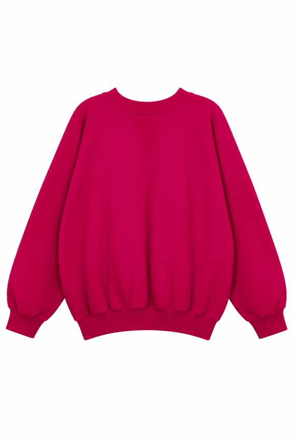 1980 CHAMPION CREWNECK ΜΟΝΟΧΡΩΜΟ FUCHSIA ΓΥΝΑΙΚΕΙΟ PRE OWNED XS