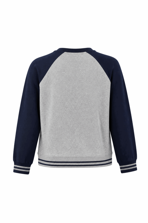 CHAMPION CREWNECK RETRO ΓΚΡΙ ΚΑΙ ΜΠΛΕ ΑΝΤΡΙΚΟ PRE OWNED S