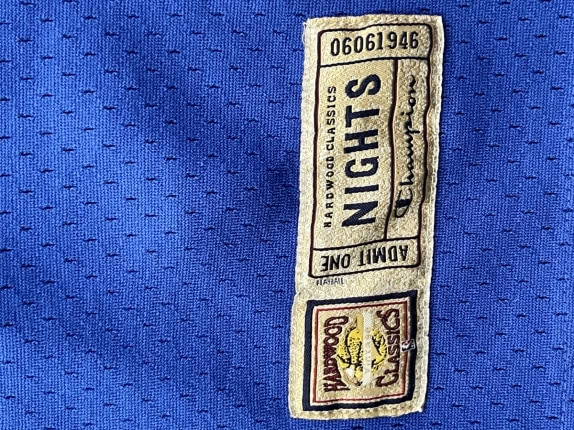 90s CHAMPION CANOTTA BASKET STREETWEAR BLU UOMO PRE OWNED M