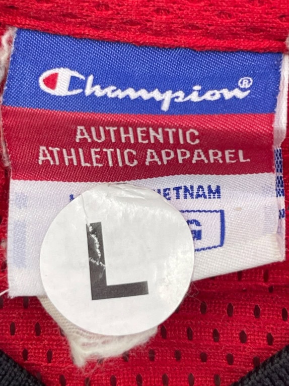 CHAMPION JERSEY RACING RED MALE PRE OWNED L