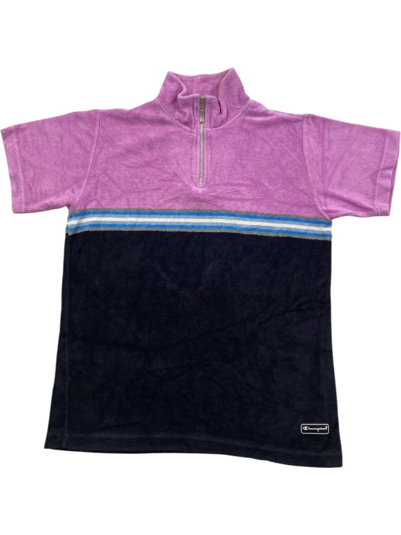 Champion Fleece Μπλούζα Ροζ/Μαύρη L Ανδρική