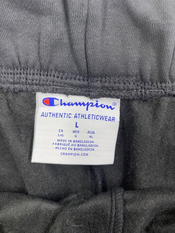 Champion Φόρμα Παντελόνι Casual Logo Μαύρο Unisex L