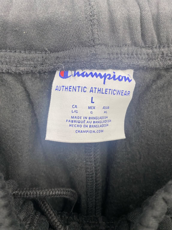 Champion Φόρμα Παντελόνι Μαύρο Ανδρικό L