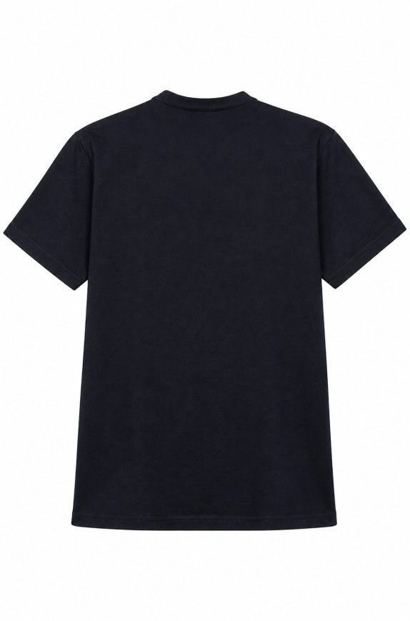 CHAMPION GRAFFIC TEE MINIMAL BLACK UNISEX PRE OWNED S