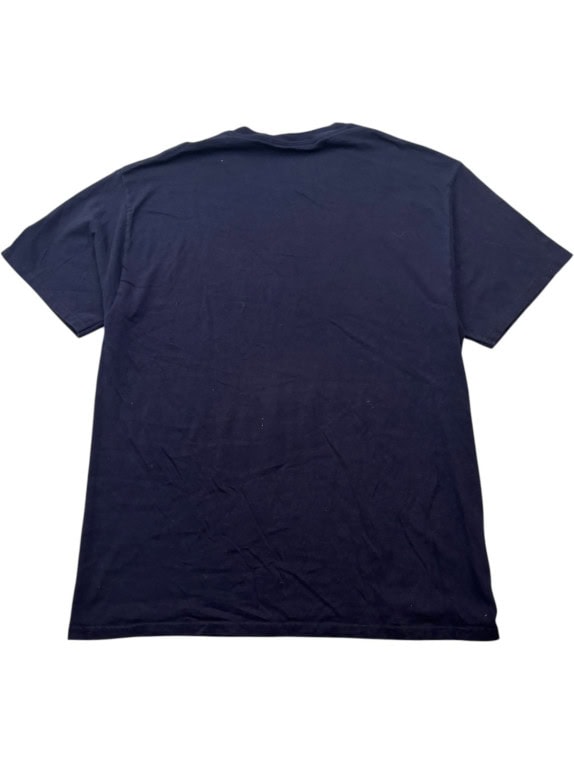 CHAMPION GRAPHIC T SHIRT COLLEGIATE NAVY ΑΝΤΡΙΚΟ PRE OWNED L