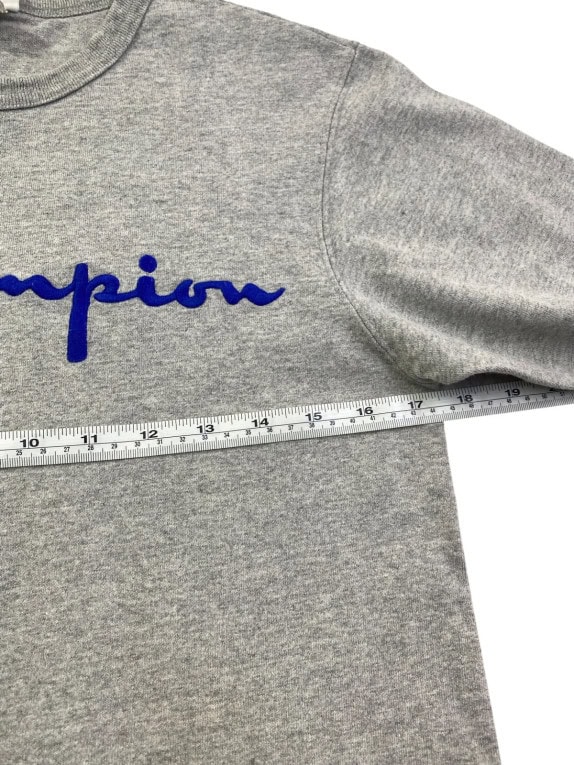 CHAMPION GRAPHIC TEE RELAXED GRIGIO UOMO PRE OWNED S