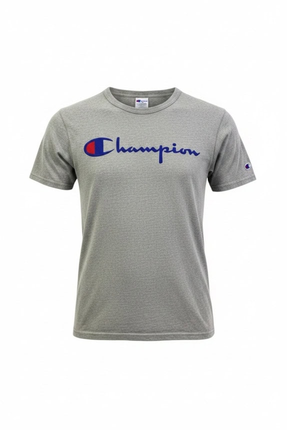 CHAMPION GRAPHIC TEE RELAXED GRIGIO UOMO PRE OWNED S