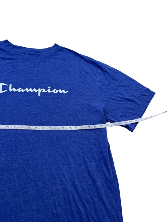 CHAMPION GRAPHIC TEE CLASSIC BLU UOMO PRE OWNED 3XL