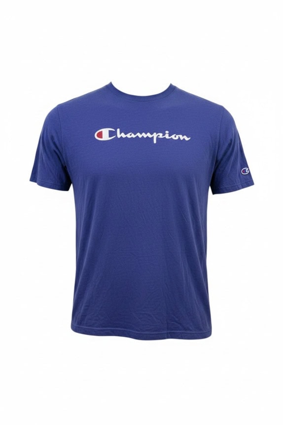 CHAMPION GRAPHIC TEE CLASSIC BLU UOMO PRE OWNED 3XL