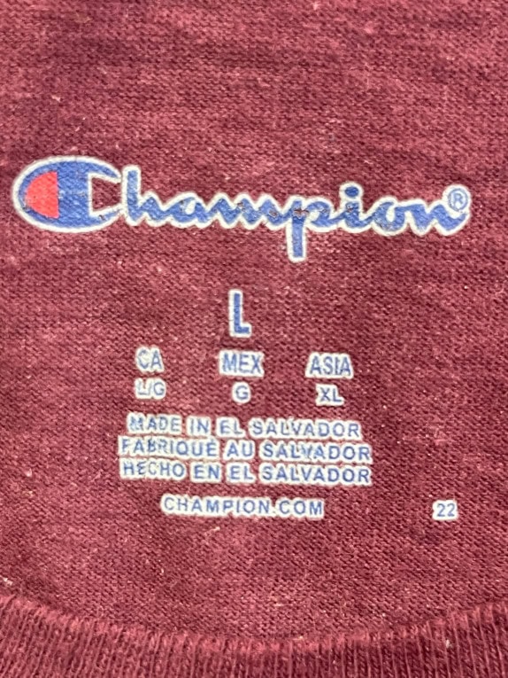 CHAMPION GRAPHIC TEE CLASSIC ΒΥΣΣΙΝΙ ΑΝΤΡΙΚΟ PRE OWNED L