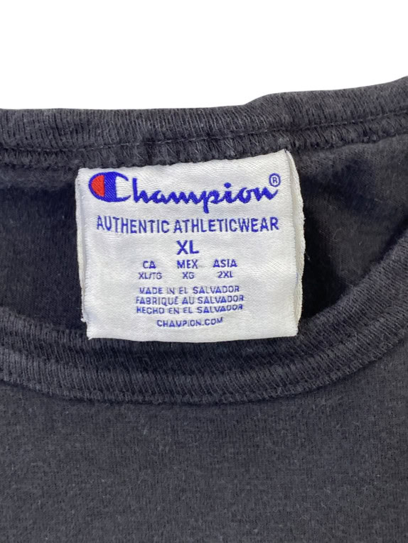 CHAMPION GRAPHIC TEE ΜΑΥΡΟ ΑΝΤΡΙΚΟ PRE OWNED XL