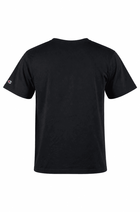 CHAMPION GRAPHIC TEE MINIMAL BLACK ΑΝΤΡΙΚΟ PRE OWNED L